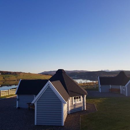 Skye Cabins Skeabost Luaran gambar