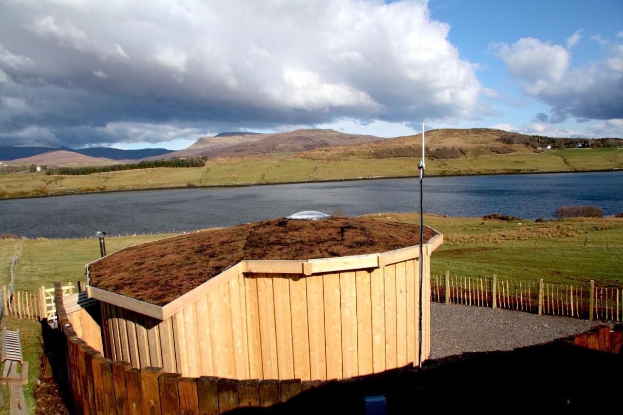 Skye Cabins Skeabost Luaran gambar
